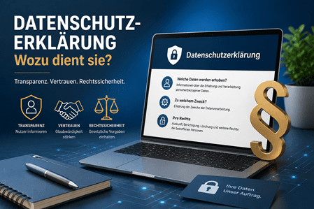 Datenschutz-Erklärung Wozu dient sie? Artikel auf Blattner Training