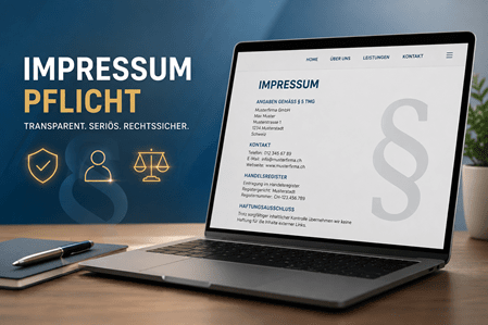 Impressumspflicht was muss auf Ihre Website? Artikel auf Blattner Training